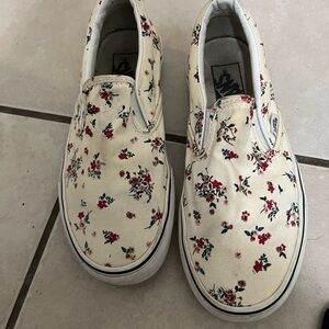 Floral Vans